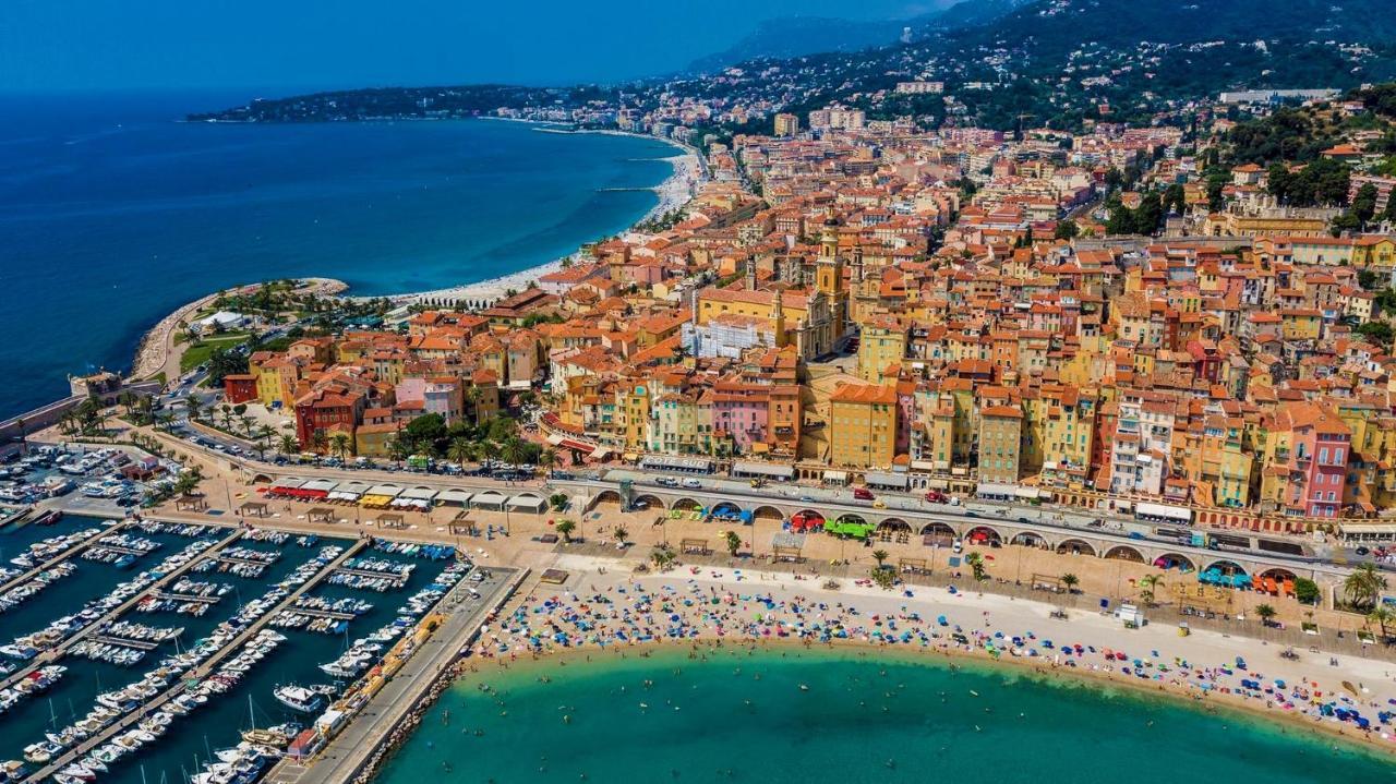 Appartement Terrasse Dans Palace Belle Epoque Menton Ngoại thất bức ảnh