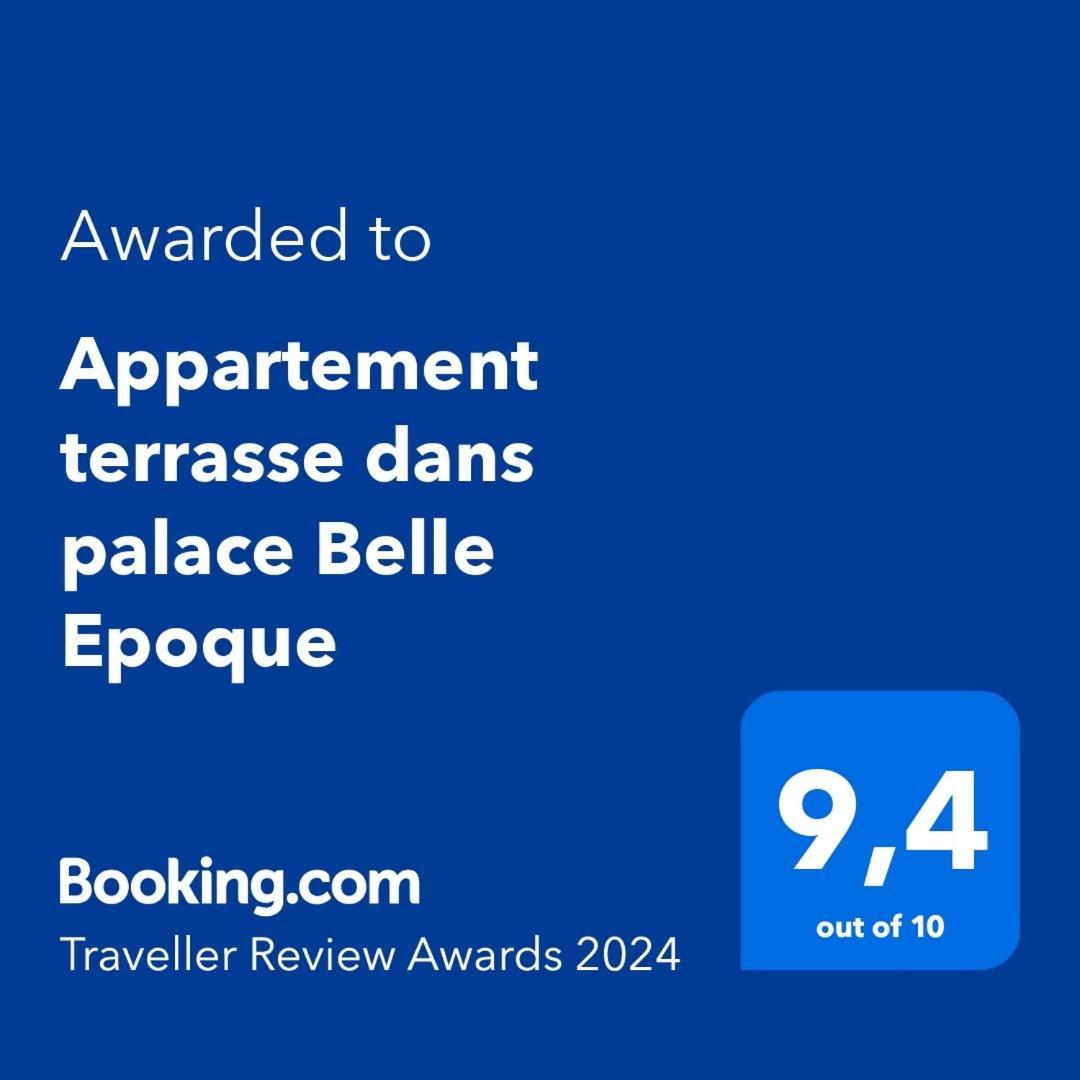 Appartement Terrasse Dans Palace Belle Epoque Menton Ngoại thất bức ảnh